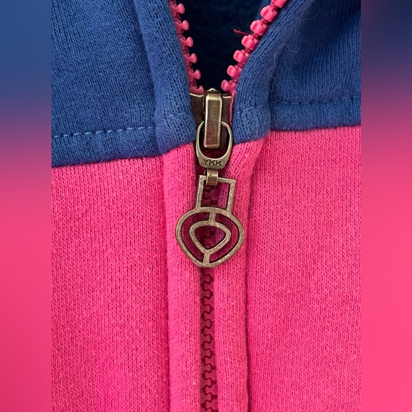 Circa | Color Block Zip-Up Hoodie - Picture 3 of 11